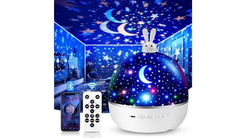 projecteur de lumière de nuit pour bébé