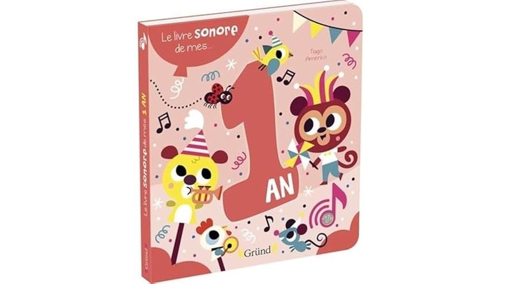 livre sonore pour tout-petits