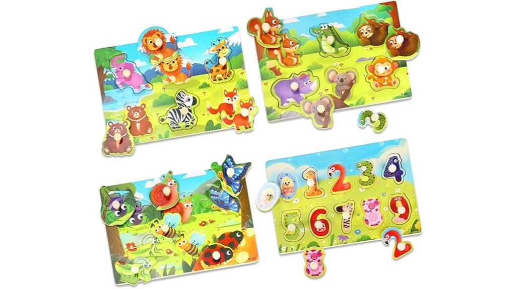 10 meilleurs puzzles éducatifs pour chaque âge, selon les experts en développement de l'enfant 10 puzzles animaux en bois Montessori